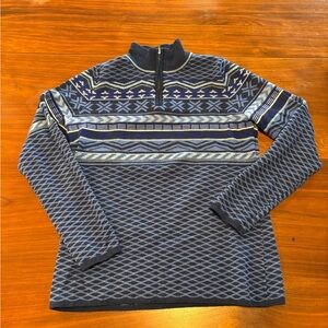 Krimson Klover fair isle sweater. XL